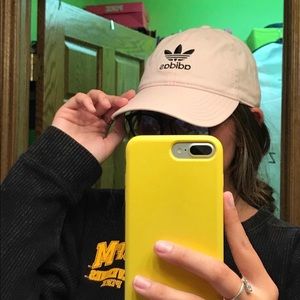 Light pink adidas hat